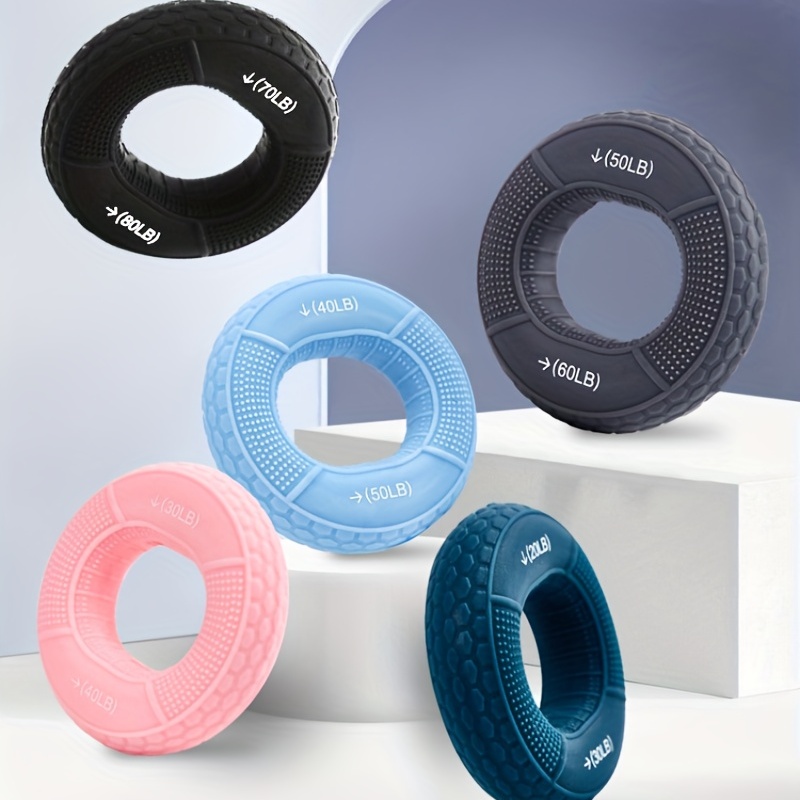 AliExpress Silicone Hand Grip Strengthening Ring (20-80 lb)