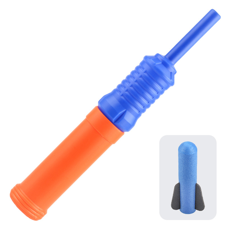 AliExpress Hand-Propelled Rocket Launcher Toy Set Foam Rocket Children's Outdoor Birthday Gift Funny Summer Garden Game Party Discount, view 6