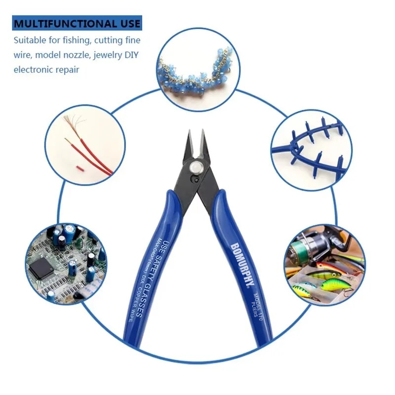 AliExpress Multifunction Electrical Pliers and Flush Cutters, view 5