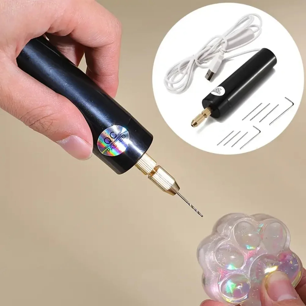 AliExpress Handheld Mini USB Electric Drill for Resin Crafts, view 3