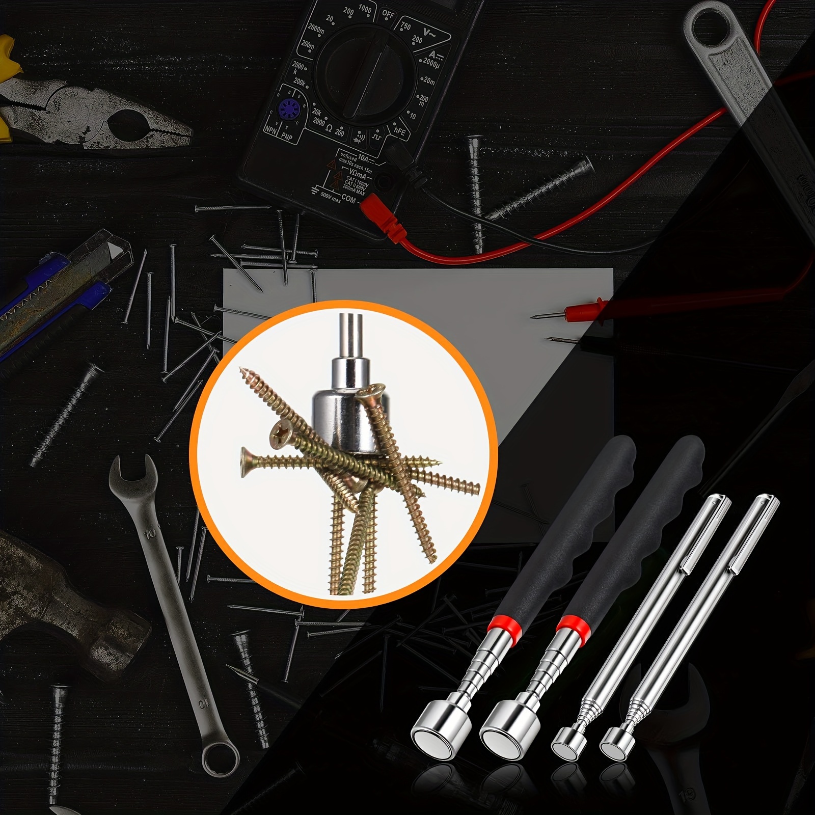 AliExpress Magnetic Telescoping Pickup Tool, view 4
