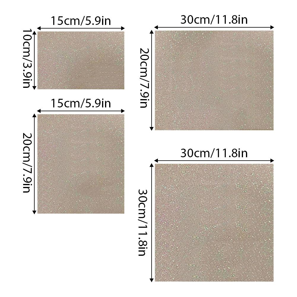 AliExpress Handmade Fuse Beans Glitter Baking Cloth Reusable Flash Ironing Cloth Heat Press Paper Heatproof Mat Strawberry DIY Handmade, view 6