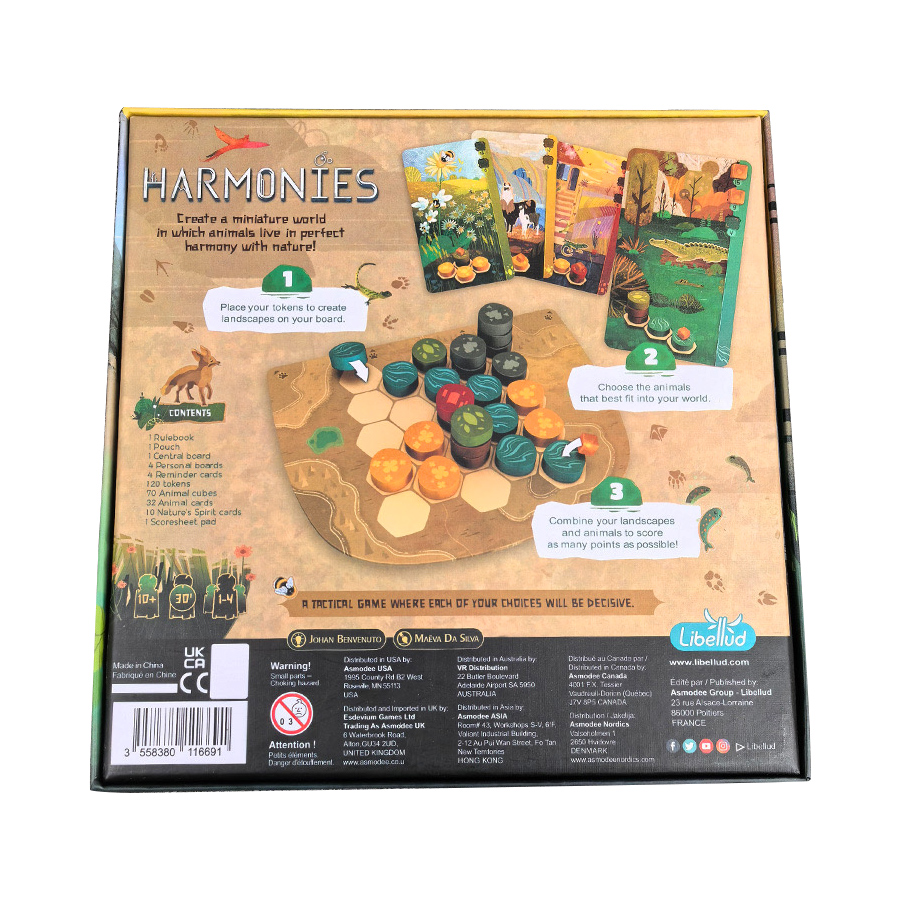 AliExpress Harmonies - Board Games - Creation of Landscapes and Habitats for Animals - Strategy and Creativity - For Ages 10 and Above, view 2