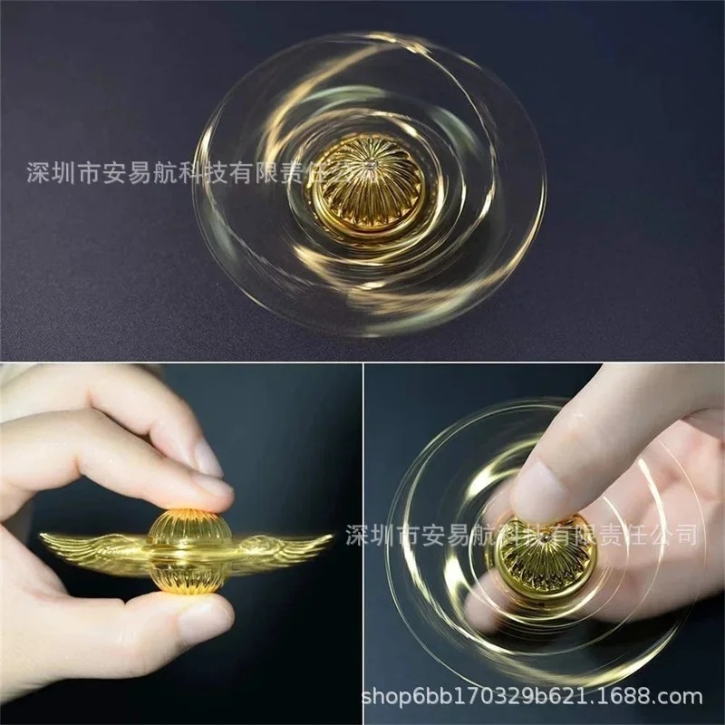 AliExpress Harries Magic Boy Hot Toys Fidget Spinner Golden Snitch Movie Peripherals Potters 5styles Fingertip Rotate Toys Stress Relief, view 6
