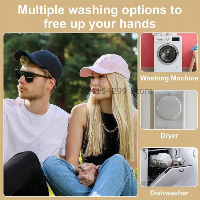 AliExpress Washing Machine Hat Cleaner Cage with Mesh Bag, view 2