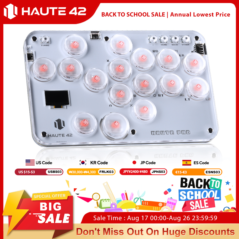 AliExpress Haute42 Arcade Hitbox Controller Fight Stick PC  Joystick Hitbox Controller Keyboard For Ps4 / Switch/Steam Arcade Fighting PC