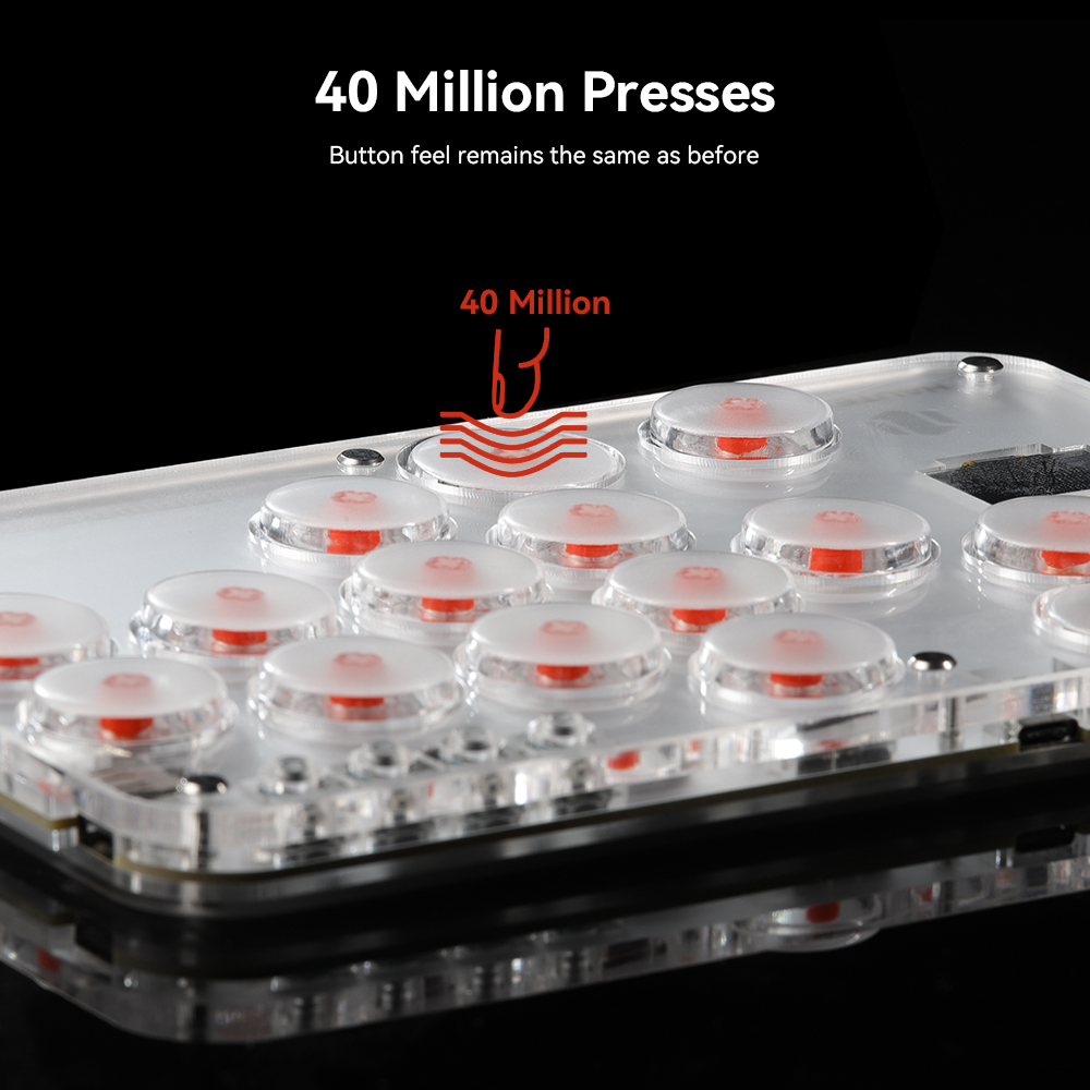 AliExpress Haute42 Arcade Hitbox Controller Fight Stick PC Joystick Hitbox Controller Keyboard For Ps4 / Switch/Steam Arcade Fighting PC, view 4