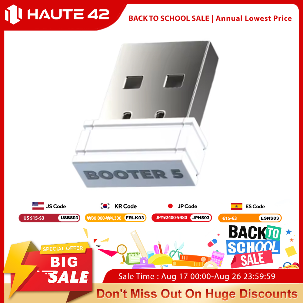 AliExpress Haute42 BOOTER 5 Gaming Converter For HautePad Hitbox Adapter For PS5 /PS4 Console Arcade Stick Controller Converter For PS5