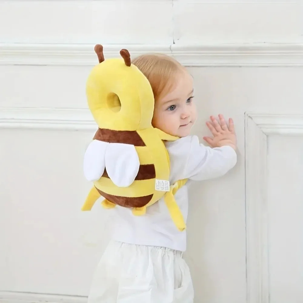 AliExpress Head Back Protector Baby Protect Pillow Learn Walk Head Protector Cushion Anti Fall Backward Cap Carry Cartoon Kids Safe Bibi