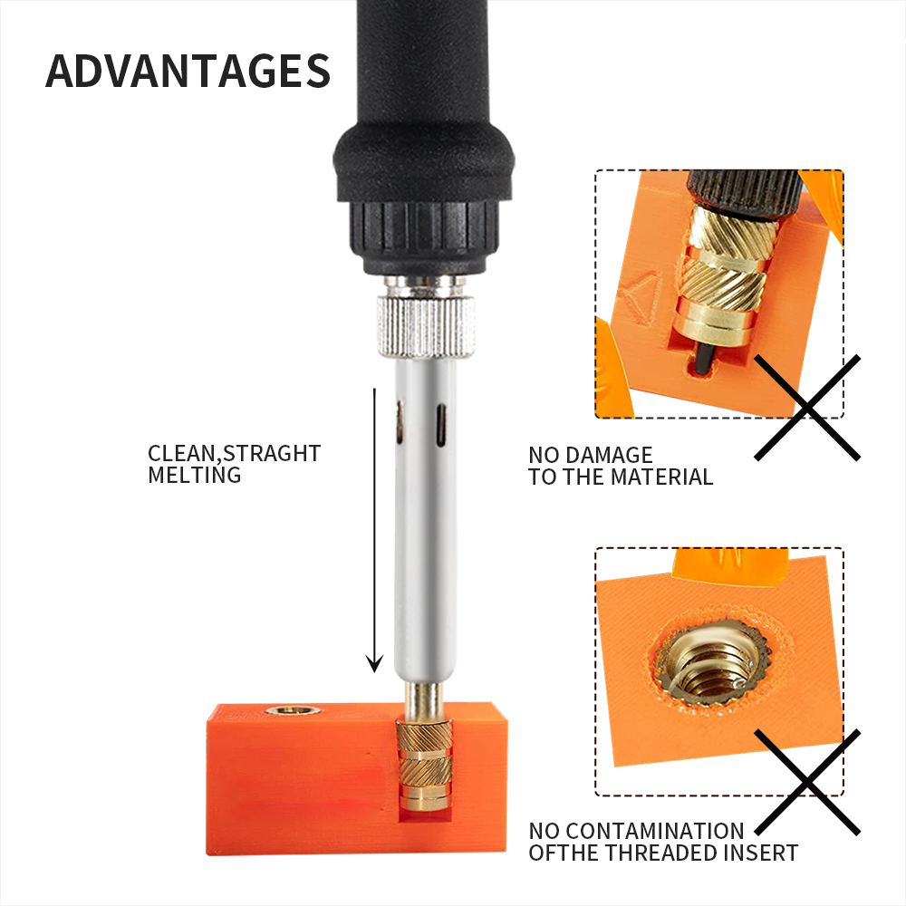 AliExpress Brass Heat Set Insert Kit for 3D Printing, view 4