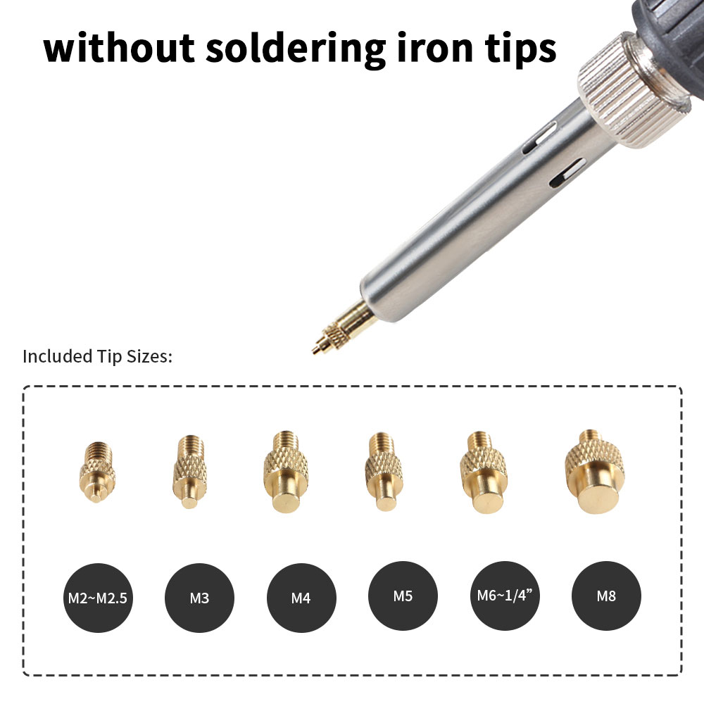 AliExpress Brass Heat Set Insert Kit for 3D Printing, view 5