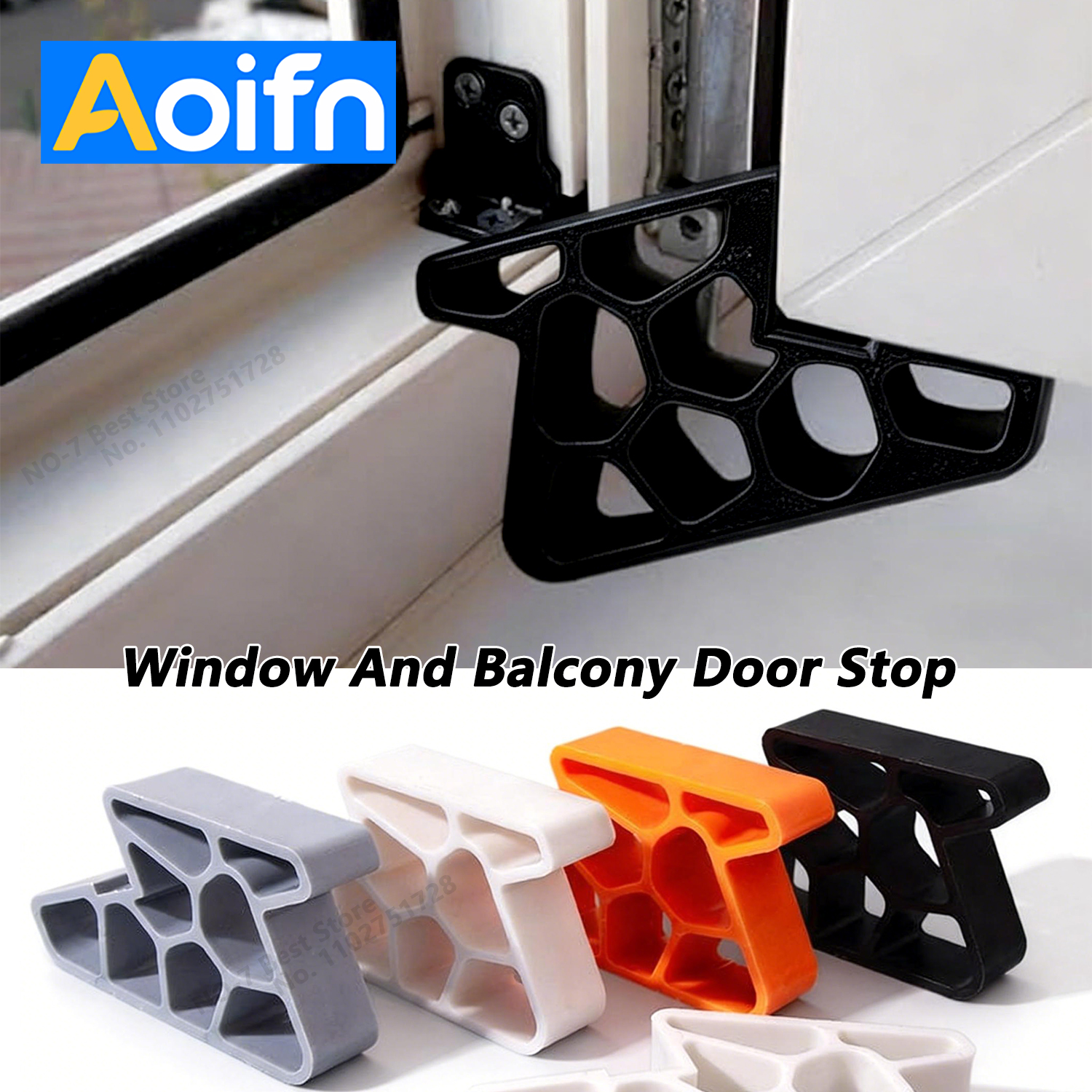 AliExpress Heavy-Duty Non-Slip Door Stopper Wedge