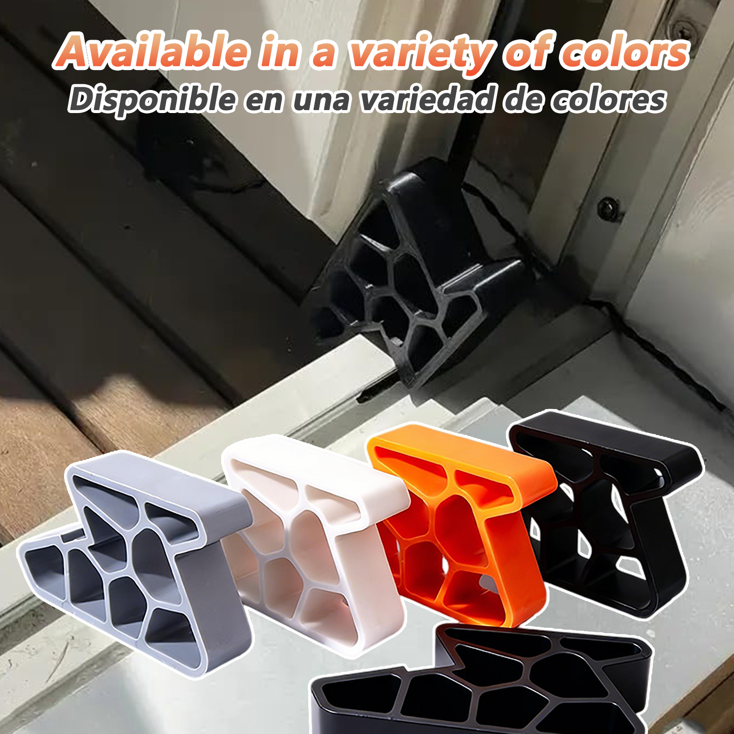 AliExpress Heavy-Duty Non-Slip Door Stopper Wedge, view 3