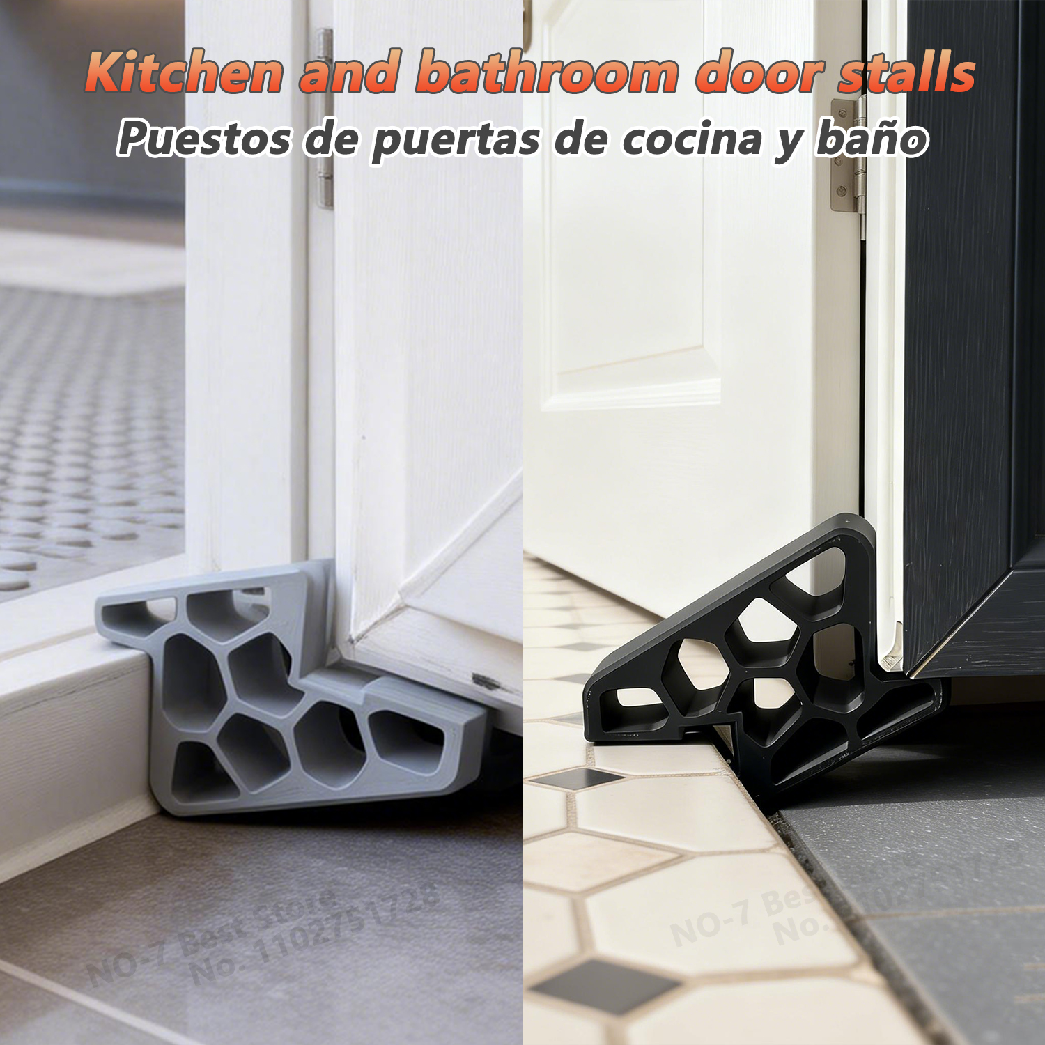 AliExpress Heavy-Duty Non-Slip Door Stopper Wedge, view 4