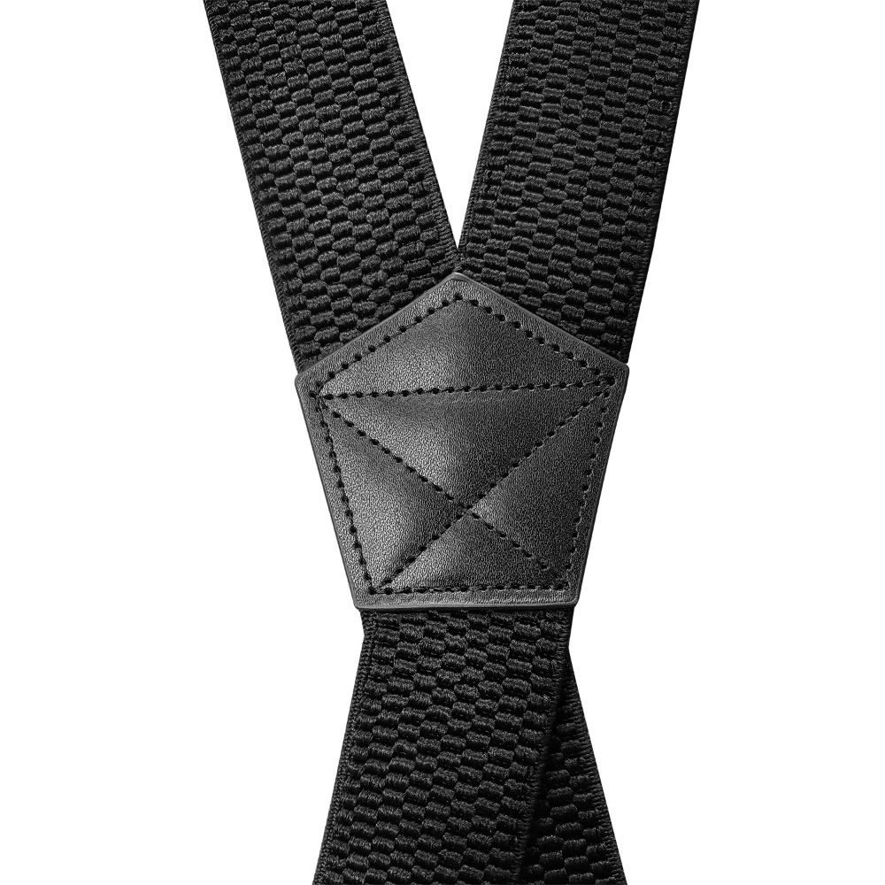 AliExpress Heavy Duty Suspenders for Men Work Biker Outdoor 3.8cm Wide X-Back with 4 Snap Hook Adjustable Elastic Trouser Braces Strap Belt, view 3