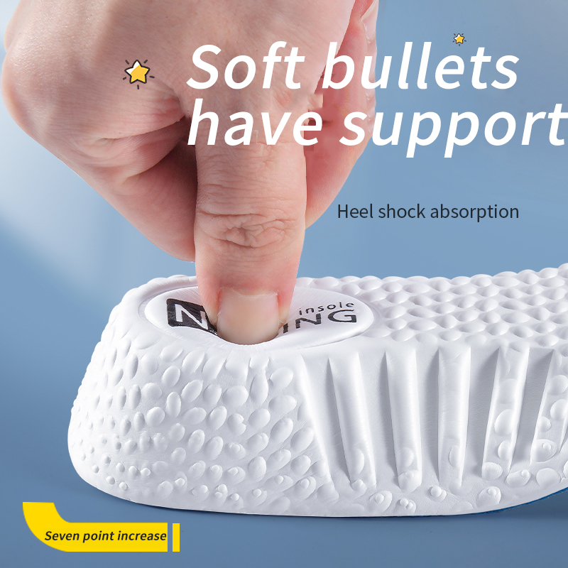 AliExpress Height Increase Insoles Men Women Shoes Flat Feet Arch Support Orthopedic Insoles Sneakers Heel Lift Memory Foam Soft Shoe Pads, view 5