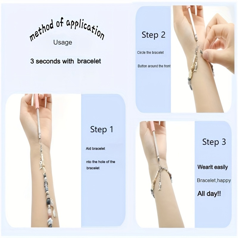 AliExpress One-Handed Bracelet Clasp Fastening Helper Tool, view 6