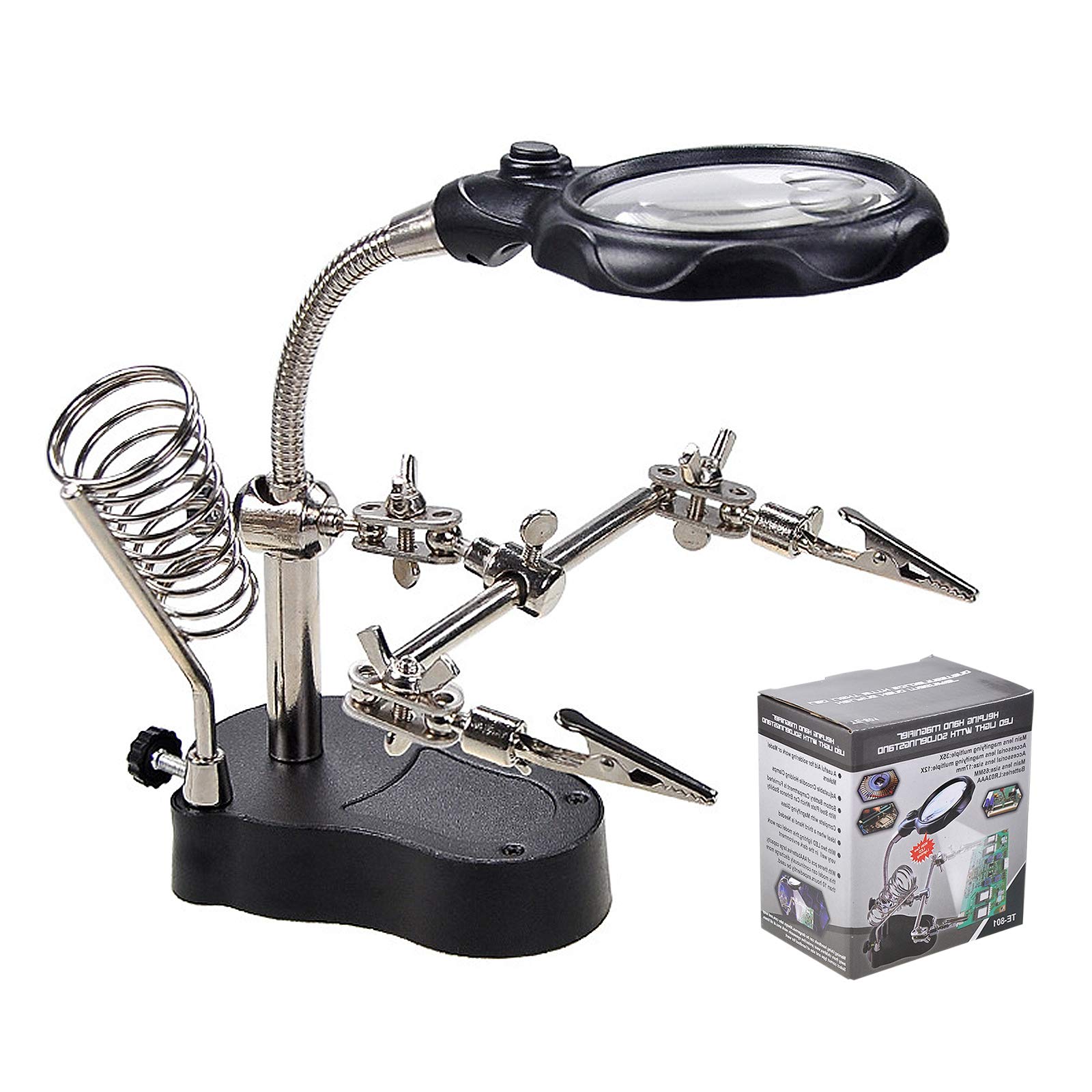 AliExpress Helping Hands Soldering Station with Magnifier
