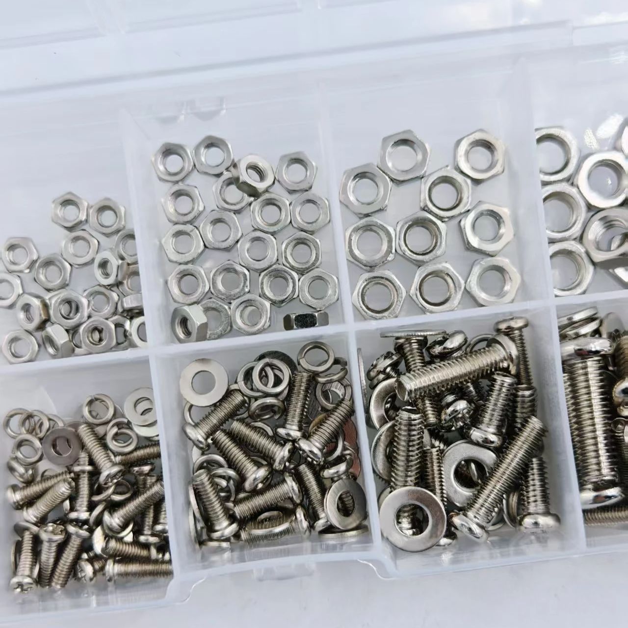 AliExpress M2-M5 Hex Nut and Bolt Assortment Kit (320 Pieces), view 6