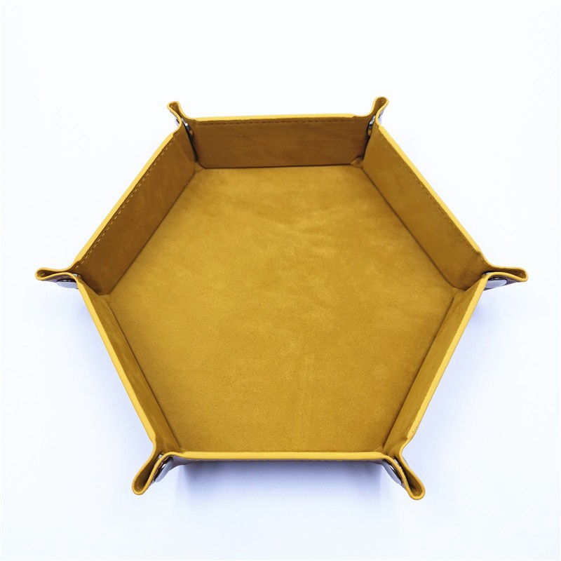 AliExpress Foldable Hexagonal Felt Dice Tray, view 6