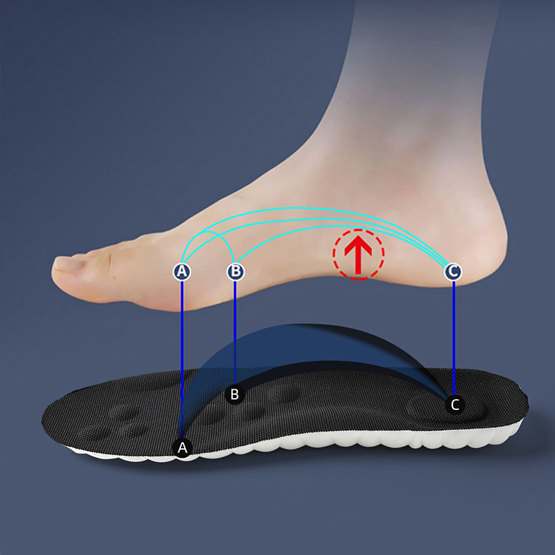 AliExpress High-Elastic Latex Arch Support Sport Insoles