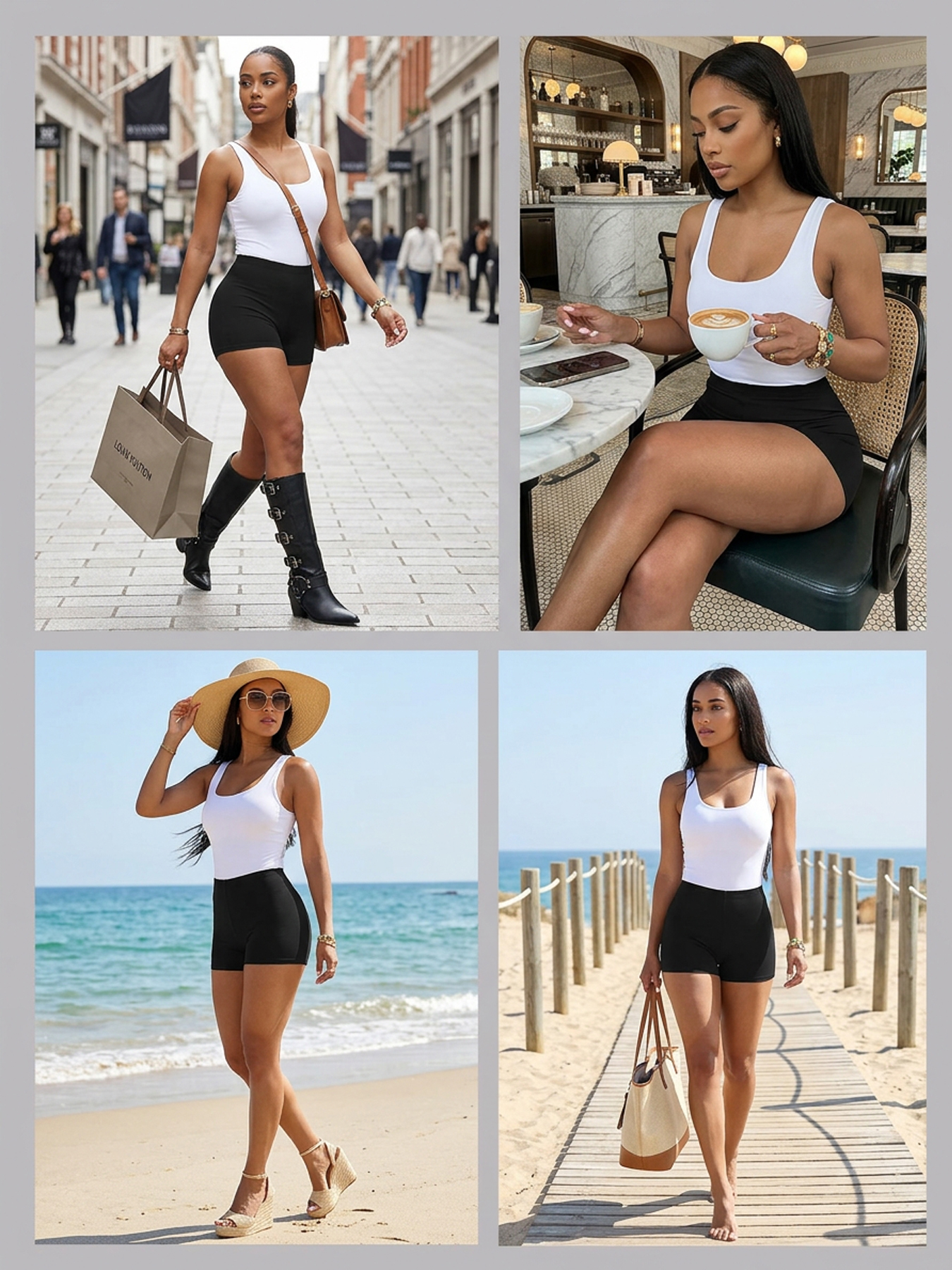 AliExpress High Elasticity Sports Shorts Biker Shorts For Women Super Soft Yoga Running Push Up Gym  Fitness Women's Activewear, view 4