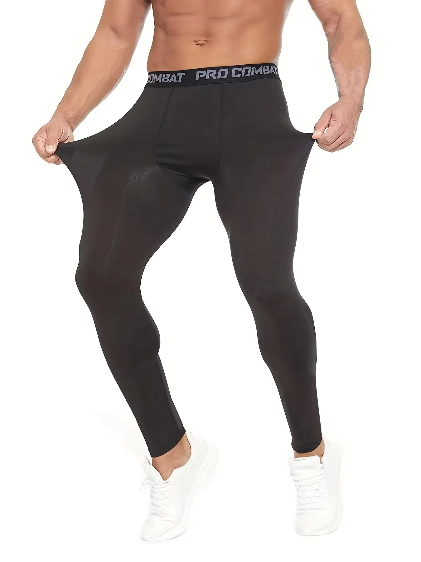 AliExpress High-Performance Compression Leggings for Men Fitness Workouts Tights for Enhanced Fitness Performance and Running Comfort