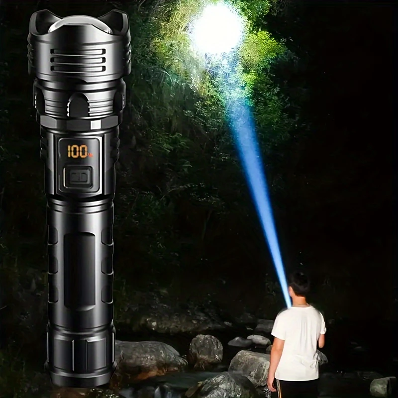 AliExpress Zoomable USB Rechargeable LED Flashlight (1000LM)