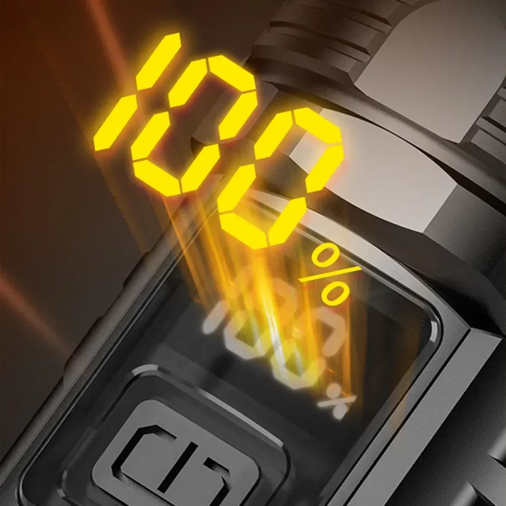 AliExpress Zoomable USB Rechargeable LED Flashlight (1000LM), view 5