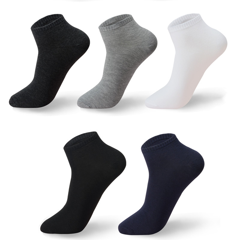 AliExpress High Quality 10 Pairs/lot Socks Men Large size 42,43,44,45,46,47,48 Casual Breathable Fashion Black White Male Cotton Socks shor