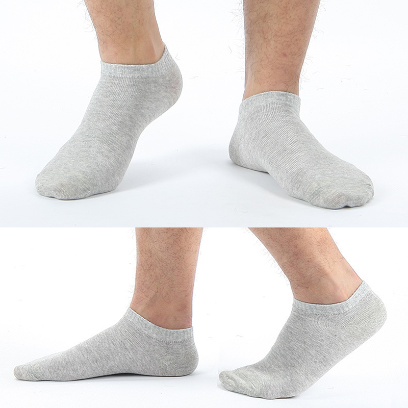 AliExpress High Quality 10 Pairs/lot Socks Men Large size 42,43,44,45,46,47,48 Casual Breathable Fashion Black White Male Cotton Socks shor, view 6