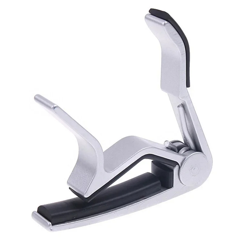 AliExpress High Quality Aluminium Alloy Guitar Capo Guitar Accessories Quick Change Clamp Key Acoustic Classic Tone Adjusting Guitar Parts, view 4