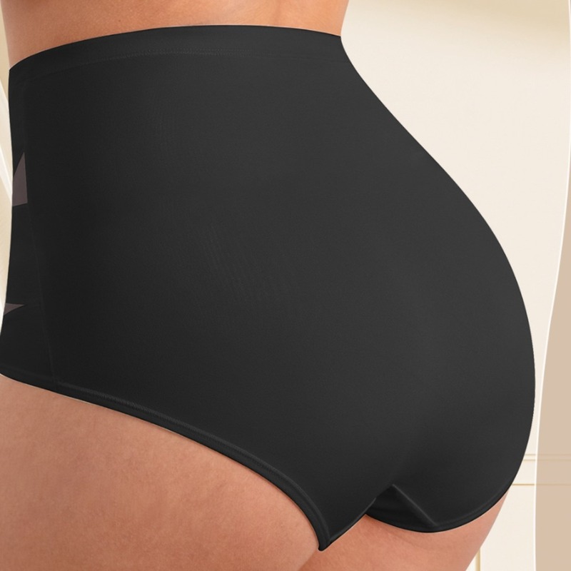 AliExpress High Waist Tummy Control Shapewear for Women Plus Size Butt Lifting Body Shaper Underwear, view 3