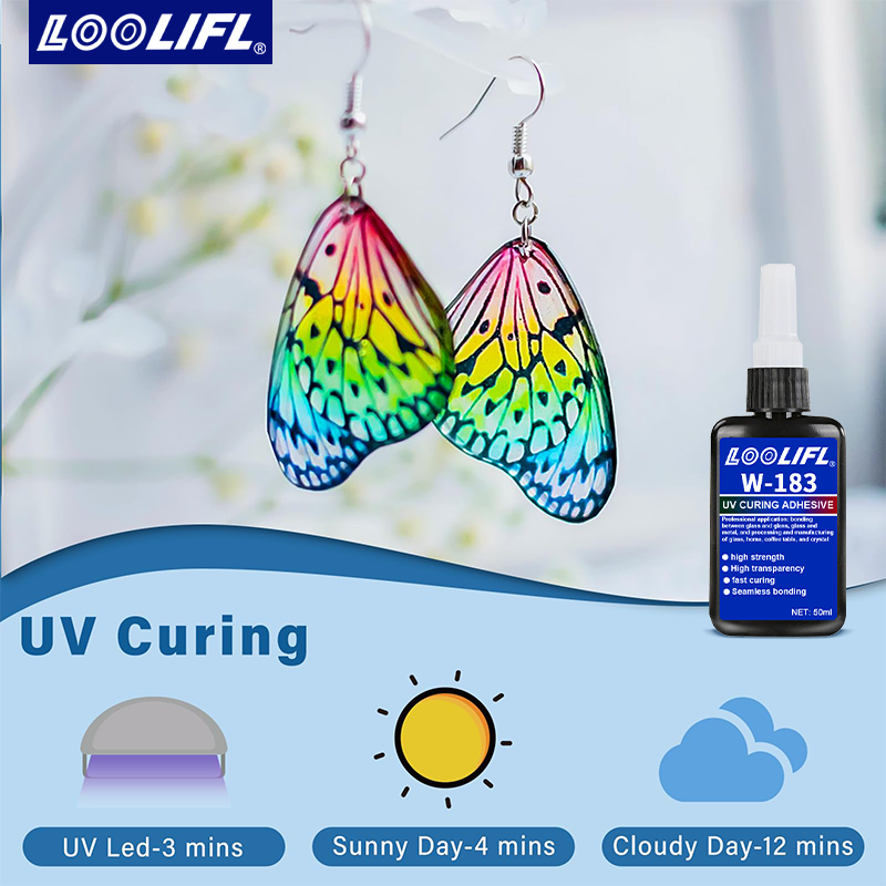 AliExpress Clear UV-Curing Resin Glue for Crafts, view 2