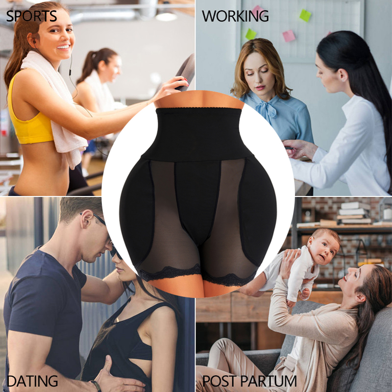 AliExpress Hip Shapewear Panties Women Butt Lifter Shaper Panties Sexy Body Shaper Push Up Panties Hip Enahncer Shapewear with Pads, view 5