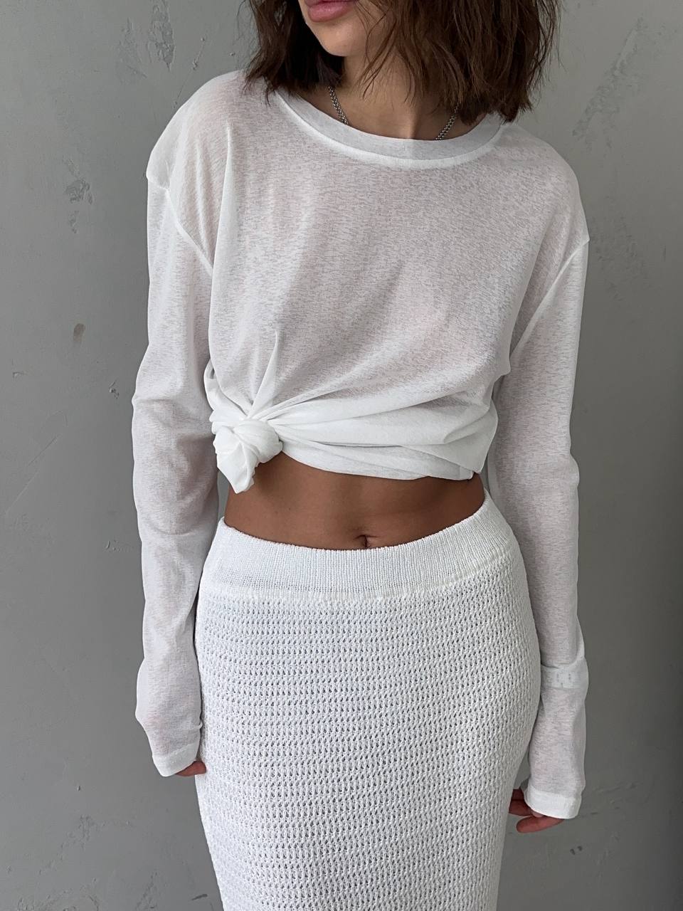 AliExpress Hirsionsan 2025 Basic soft T Shirts Women Summer autumn Long Sleeves Loose Bottom Tees Ladies Casual Knitted Soft Woman Tops, view 3