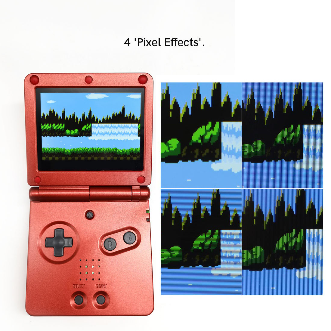 AliExpress HISPEEDIDO Pre-Laminated IPS 3.0 inch V5 Real Drop in Screen For GBA SP LCD Replacement Kits Build in OSD Menu Easy to Install, view 5