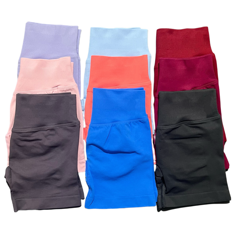 AliExpress HISTELLO Impact Shorts Low Waist Seamless Scrunch Stretch Tights Women Sports Elastic Fitness Running Gym Yoga Workout Leggings, view 6