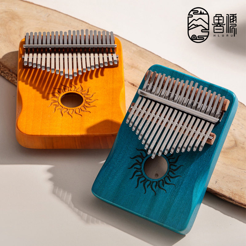 AliExpress Hluru Kalimba 17 21 Key Kalimba Finger Piano Solid Maple Wood Kalimba Thumb Piano Keyboard Musical Instrument Mbira for Beginner, view 4