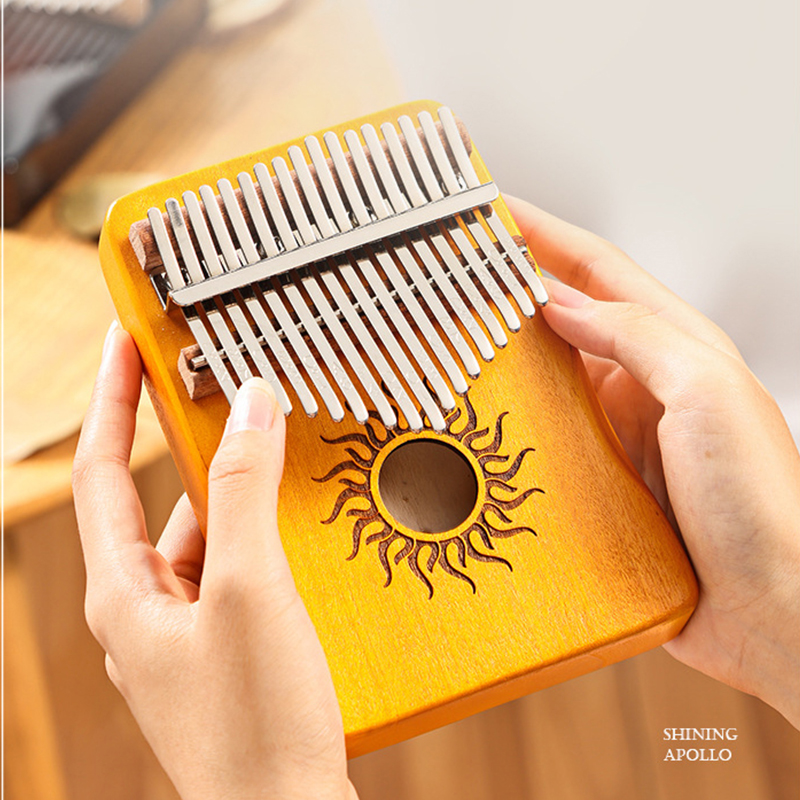 AliExpress Hluru Kalimba Finger Piano 17 21 Keys Kalimba Thumb Piano Keyboard Musical Instrument Mbira for Beginner Music Lover Gifts