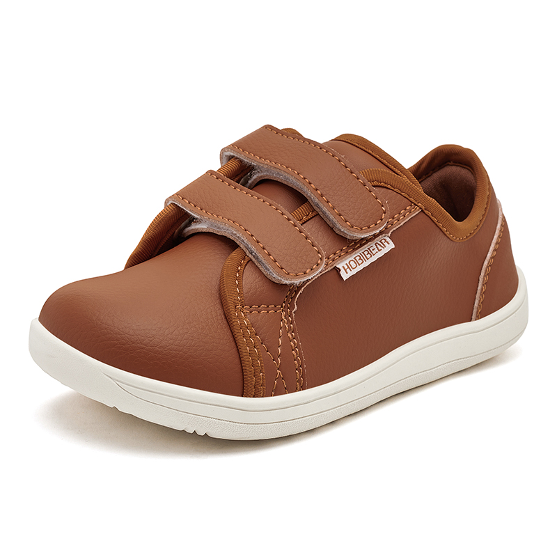 AliExpress HOBIBEAR Kids Barefoot Shoes Little/Big/Kid Wide Toe Minimalist Sneakers Lightweight Hook Loop Artificial Leather Shoes