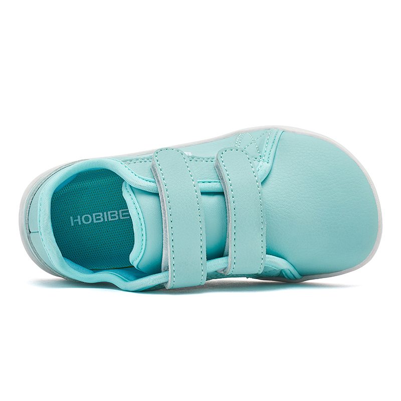 AliExpress HOBIBEAR Kids Barefoot Shoes Little/Big/Kid Wide Toe Minimalist Sneakers Lightweight Hook Loop Artificial Leather Shoes, view 5