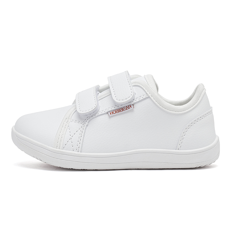 AliExpress HOBIBEAR Kids Barefoot Shoes Little/Big/Kid Wide Toe Minimalist Sneakers Lightweight Hook Loop Artificial Leather Shoes, view 6