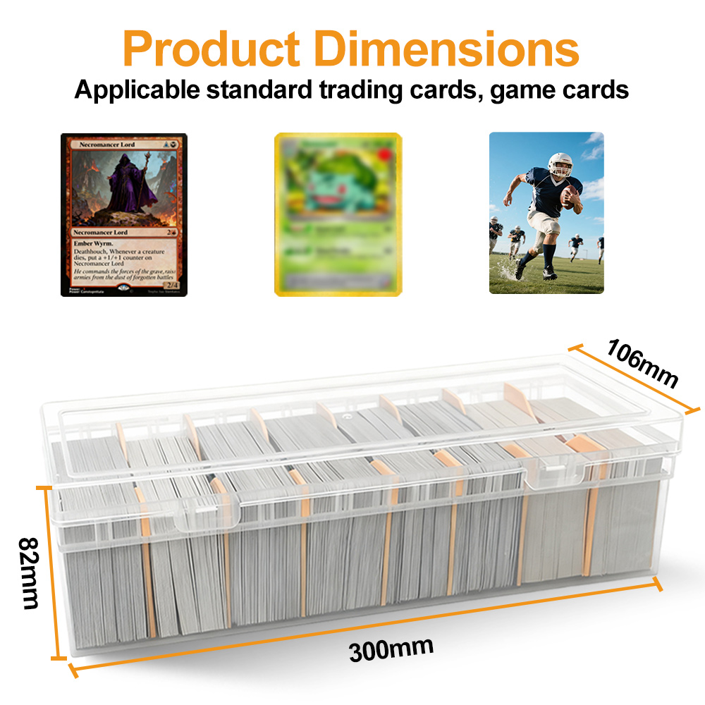 AliExpress Large Trading Card Storage Box (800+ Cards), view 2