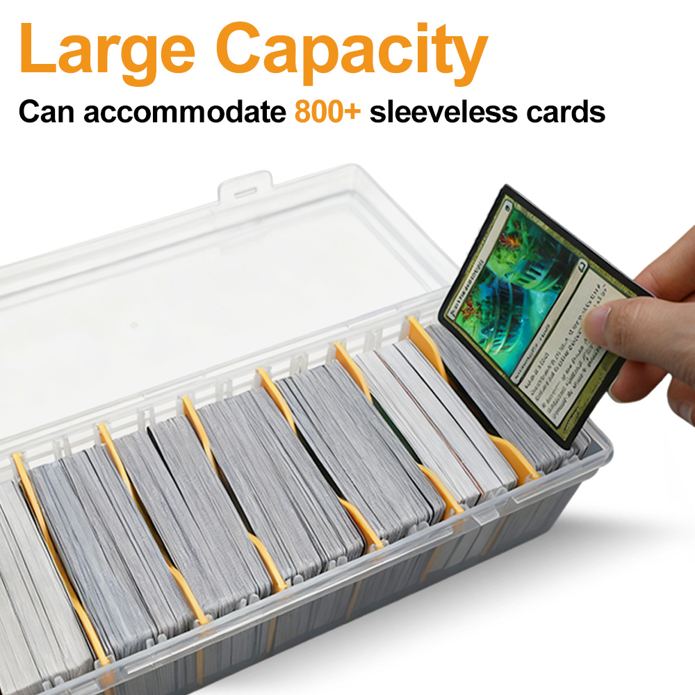 AliExpress Large Trading Card Storage Box (800+ Cards), view 3