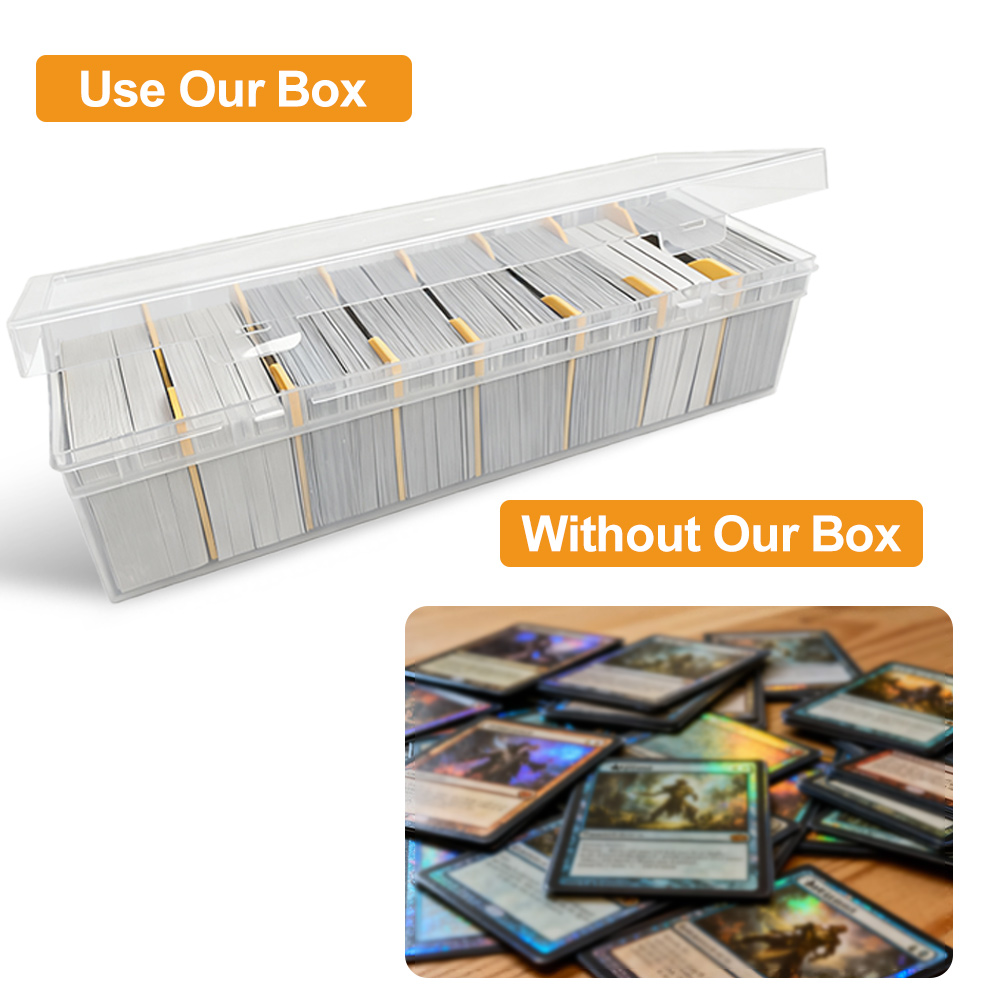 AliExpress Large Trading Card Storage Box (800+ Cards), view 5