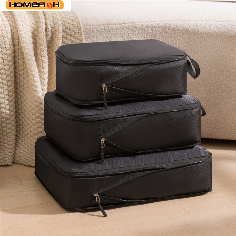 AliExpress HOMEFISH 3-Piece Compressible Travel Storage Bags