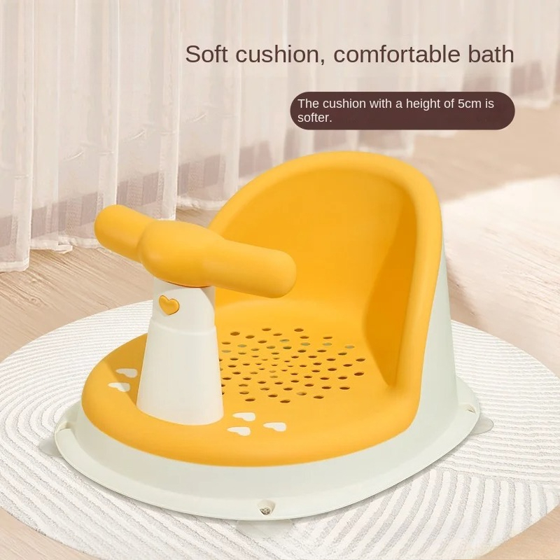 AliExpress HOMEFISH Children's Shower Seat Portable Shower Stand for Newborns and Young Children Children's Growth Accessories, view 2