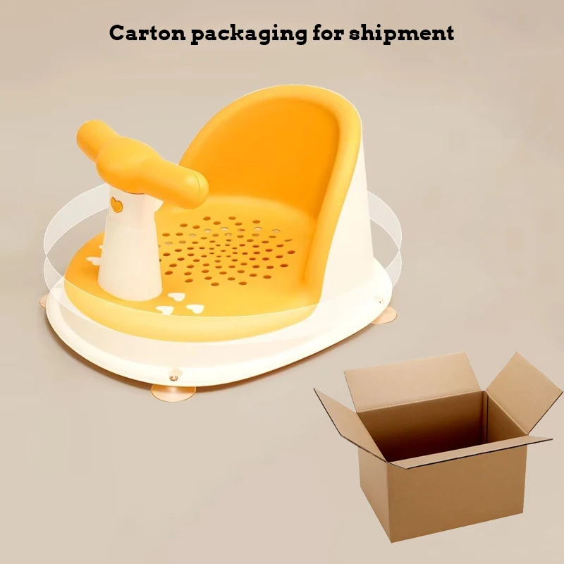 AliExpress HOMEFISH Children's Shower Seat Portable Shower Stand for Newborns and Young Children Children's Growth Accessories, view 3