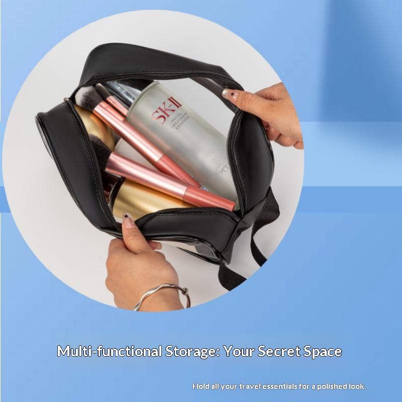 AliExpress Homefish Frosted PVC Waterproof Cosmetic Bag, view 2